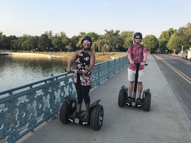 Heroe's Square Segway tour - In the Budapest City Park 
