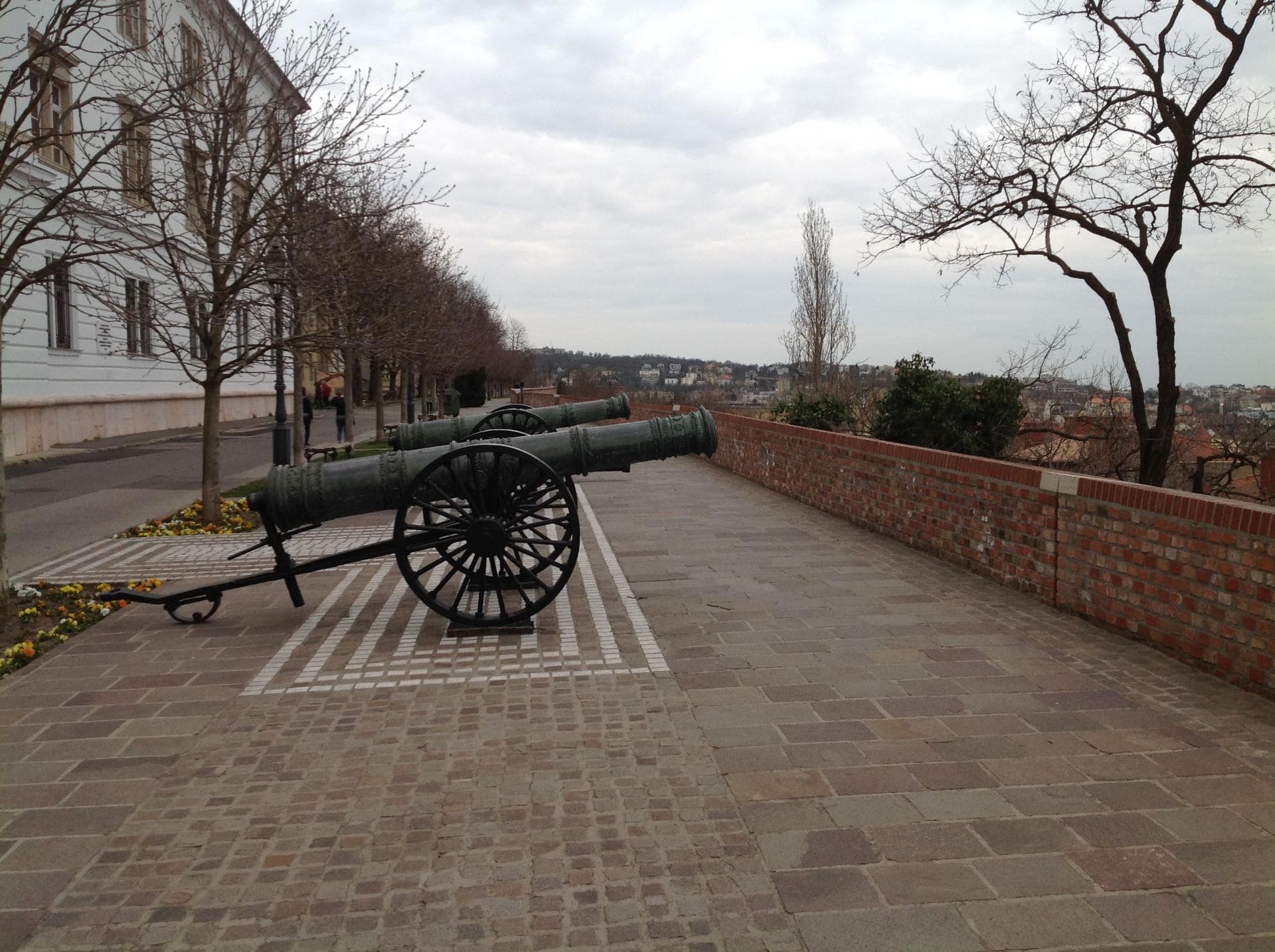 Medieval cannons in Buda Castle
